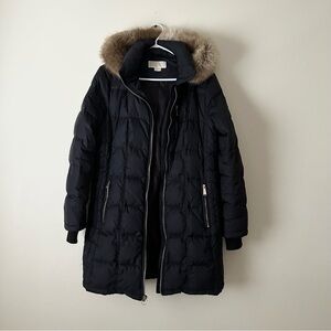 Michael Kors black parka